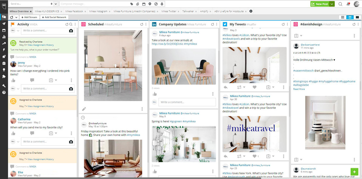 7 gode grunde til at vælge Hootsuite Enterprise 6 syv grunde til hootsuite skraeddersyet dashboard