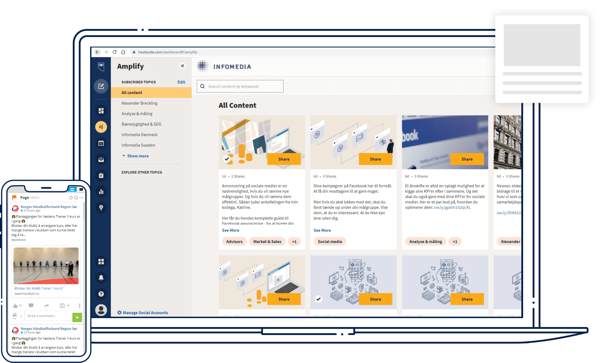 Trends på sociale medier 2022 5 hootsuite amplify contact