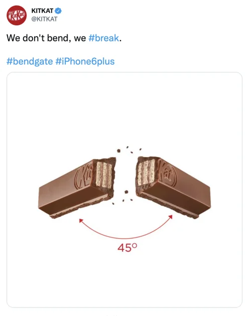 twitter screenshot kitkat
